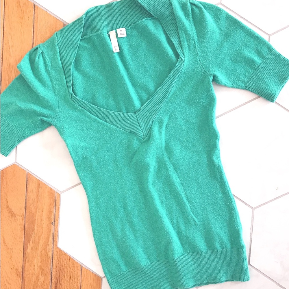 Sea green sweater from nordstrom